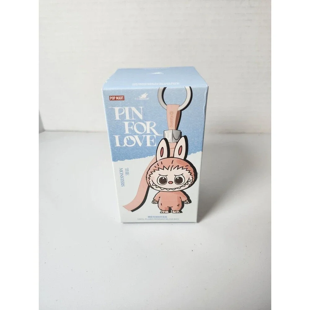 Pop Mart The Monsters Pin For Love Vinyl Plush Pendant Blind Box N-Z Series
